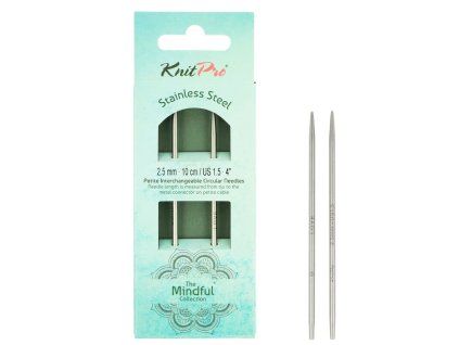 knitpro mindful petite kruhove ihlice 10cm 2 5mm