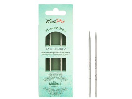 knitpro mindful petite kruhove ihlice 10cm 2 75mm