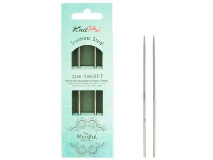 knitpro mindful petite kruhove ihlice 13cm 2mm