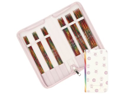 knitpro symfonie2 ponozkove ihlice na pletenie 20cm sada