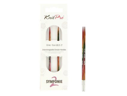 knitpro symfonie2 vymenitelne kruhove ihlice 13cm 3mm