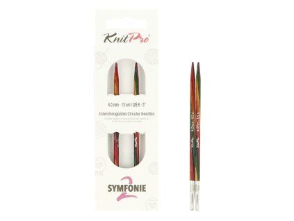 knitpro symfonie2 vymenitelne kruhove ihlice 13cm 4mm