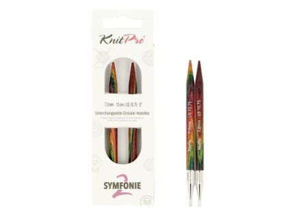 knitpro symfonie2 vymenitelne kruhove ihlice 13cm 7mm