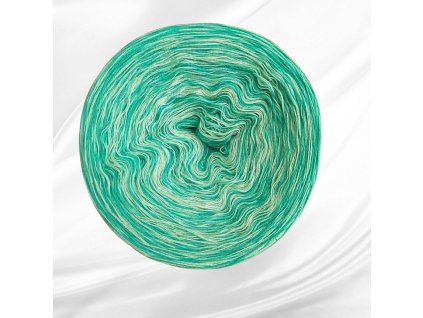 Rosie melange 1200m 3N - mint-malachtit mix - LIMITKA