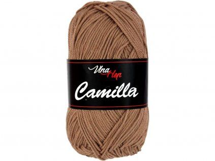 Příze Camilla 8218 středně hnědá