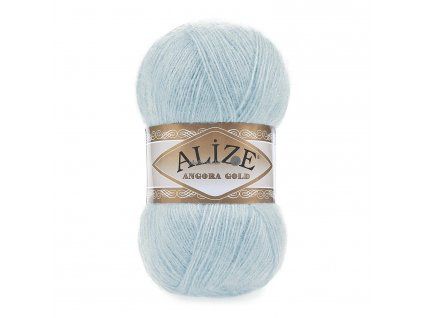 Příze Alize Angora gold 114 sv.modrá