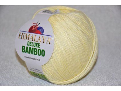 Příze De lux bamboo 03 vanilková