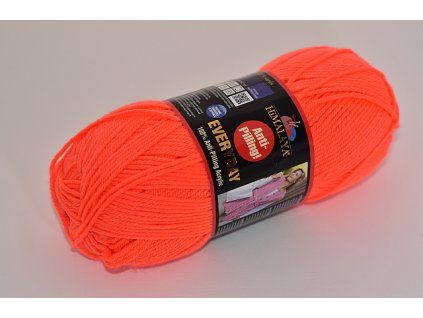Příze Everyday 70051 neonová oranžová