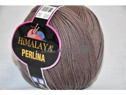 Příze Perlina 143 hnědá