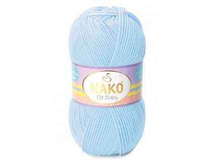 nako elit baby 4687 bebek mavisi bebe orgu iplikleri nako kalinlikweight 3 incelight 16452 37 B
