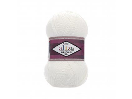 Příze Superwash Comfort - 55 bílá