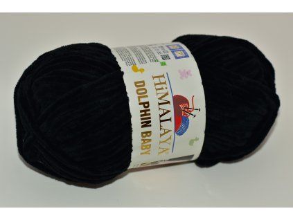 Příze Dolphin baby 80311 černá