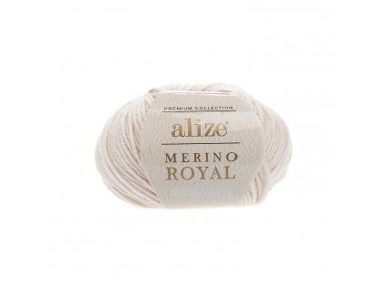 Příze Merino royal 67 přírodní (nádech do růžové)