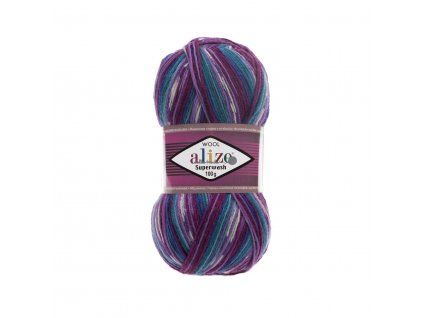 Příze Superwash Comfort - 4412 fialovo-modrá