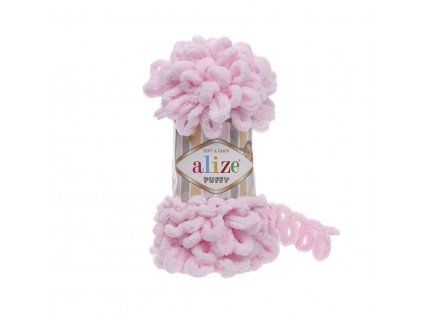Příze Puffy 31 sv.růžová