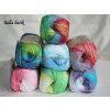 Příze Bella batik 100 - 2905 černo-bílá