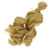 Vlásky pro panenky - kudrnaté tmavý blond