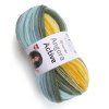 Příze Yarn Art Angora active 857 zelenošedo-žlutá