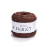 Příze Linen soft 7309 hnědá