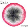 Whirl Sheepjes 752 růžovo-bílo-černá