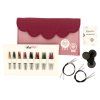 knitpro dreamz mini set kratkych vymenitelnych ihlic 5cm id62673
