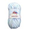 Příze Halley - 78017 bílá s modrou