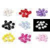 Knoflík plastový spodní přišívání 12,5mm - fialová