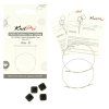 knitpro petite transparent ss fixed lanka na ihlice 40cm
