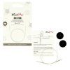 knitpro glidex ocelove lanko na ihlice 40cm