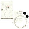 knitpro glidex ocelove lanko na ihlice 150cm