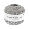 příplet tweed glitz ecru